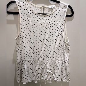 Talula polka dot sleeveless top